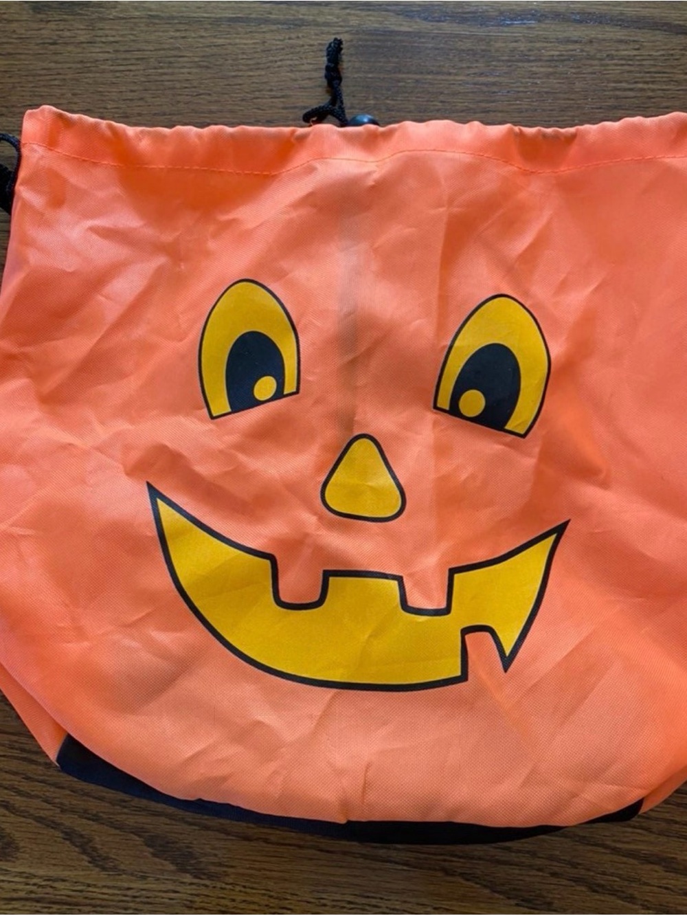 Orange Pumpkin Trick-or-Treat Bag - Unbranded Kids Costume Accessory